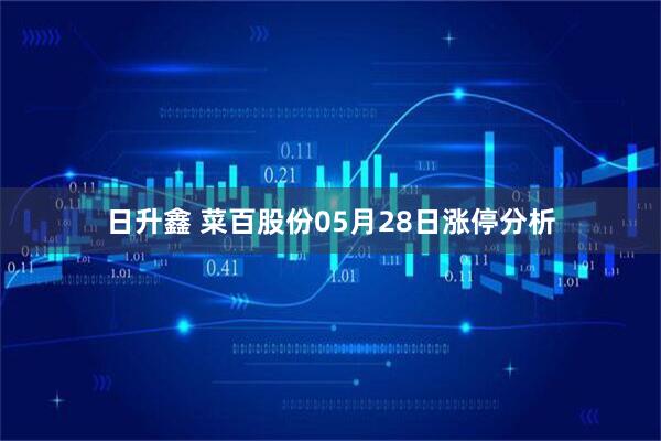 日升鑫 菜百股份05月28日涨停分析