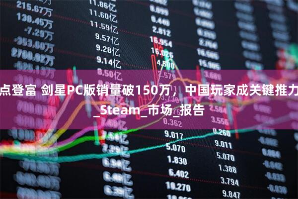 点登富 剑星PC版销量破150万，中国玩家成关键推力_Steam_市场_报告