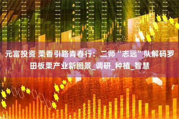 元富投资 栗香引路青春行：二师“志远”队解码罗田板栗产业新图景_调研_种植_智慧
